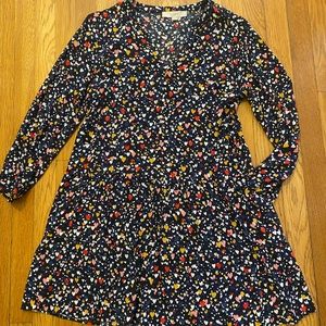 Loft Heart Print Dress
